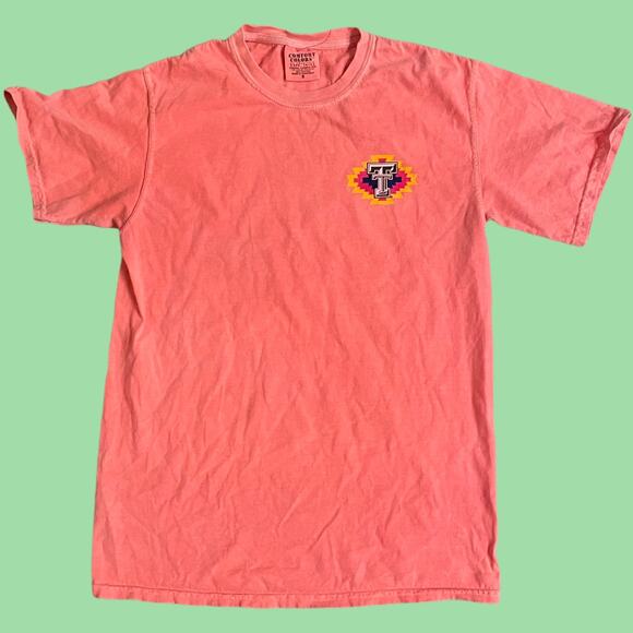 Comfort Colors Texas Tech tee size small - Picture 1 of 4